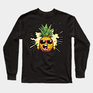 Pineapple Fury Long Sleeve T-Shirt